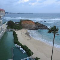 客室から見たみゆきビーチ