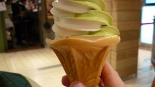 ソフトクリームがあります