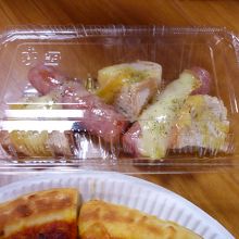 阪神大ワイン祭に出店していた時のラクレット