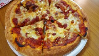 ピザが美味しかった