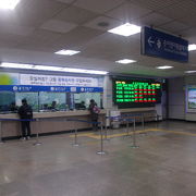ソウル方面へKORAIL利用ならこの駅での乗り換えが便利です