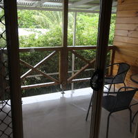 ベランダはかなり広い