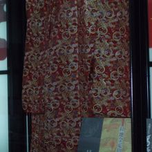 ロビーには大河ドラマ「天璋院篤姫」の衣装展示が有り