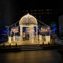 イルミネーションのドーム