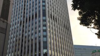 西口のランドマーク