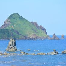 二ツ亀からの大野亀