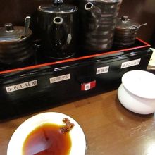 柚子胡椒が置いてあるのが九州っぽい？