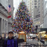 ブロードウェイ通りのライトアップ