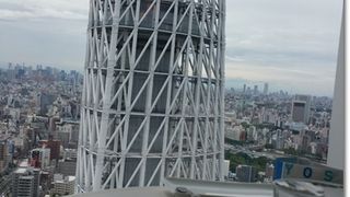 目の前にスカイツリー♪