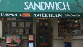 銀座でいただく特大サンドウィッチ