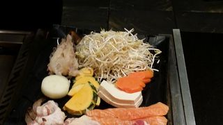 最後の夜にレンタカーで行きました