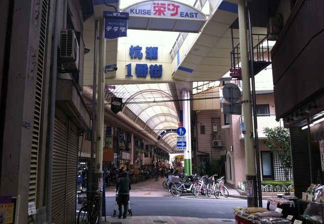 杭瀬栄町EASTの隣に位置する商店街