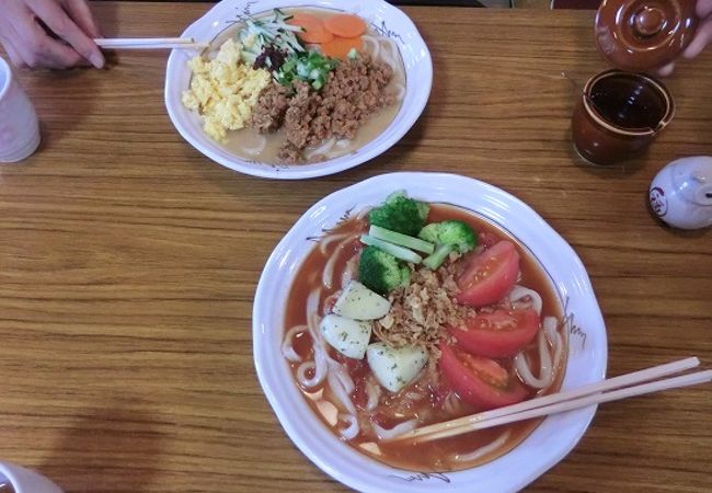 コシの強い手打ち麺