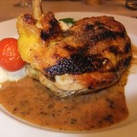 メインの肉料理