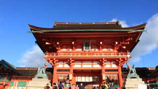 鳥居がたくさんある神社