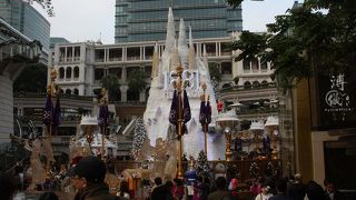 年末のイルミネーションが綺麗でした