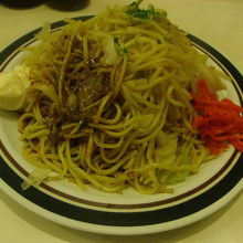 やきそば（ジャンボ）の様子