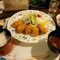追加のカキフライ1000円。ご飯はコース分。