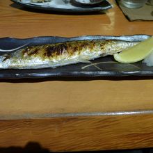 台湾からの旅行客が秋刀魚を美味しく食べていたので頼みました