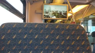 空港とＫＬ市内間の移動には早くて快適です