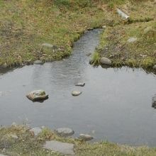 左は日本海・・・右は太平洋・・・。