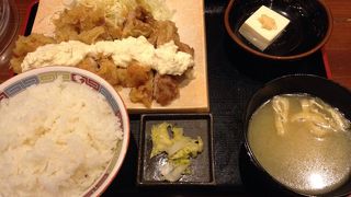  【平日ランチ】九州熱中屋 田町三田LIVE＠建築会館B1F【チキン南蛮タルタル定食 780円】