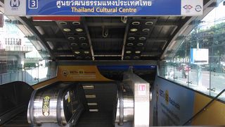 周辺はショッピングセンターが多い