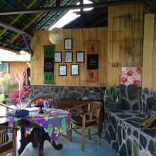 こちらが受付になります。