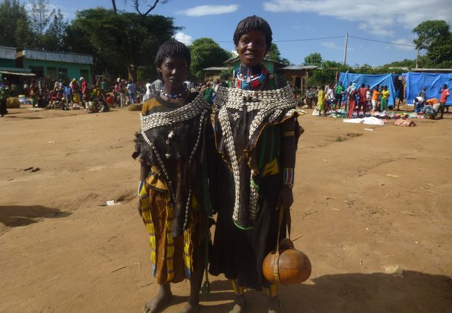 いろいろな民族にあえる