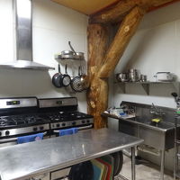 キッチン。自由に使わせてもらえます。