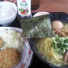 メンチカツ定食