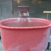 露天風呂に1人ずつ入れる壺湯も出来ました