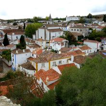 城壁内の街並を上から見下ろせます。