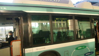 最後尾座席で束の間の至福の時間を楽しめます