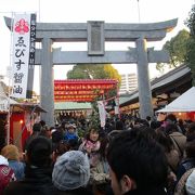 十日恵比須神社  正月大祭はお参り3時間待ち！