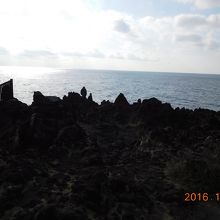 岩がゴツゴツ！