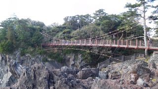 吊り橋は思ったより短いけど、絶景です！！