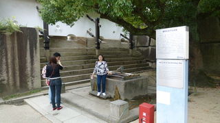 本丸にある金明水に対して銀明水がありました！