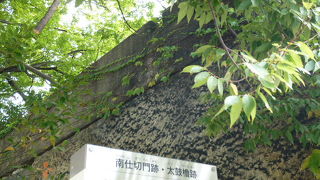 今はなき、ここの櫓も焼失しています！