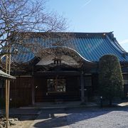 流山市街にある日蓮宗の寺