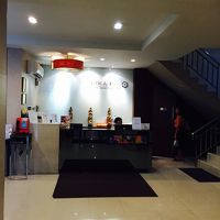 ホテルのエントランス