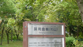 杉山と呼ばれていた緑が多い場所です！