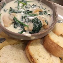 季節限定　ほたてのクリーム煮