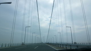 久しぶりの海峡越えです、安全運転でね！