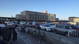 旧満州時代の駅舎