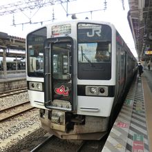 あいづライナーの後継車‥719系電車です。