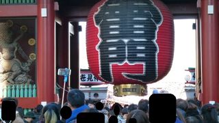 この提灯はパナソニックさんからのプレゼントかしら