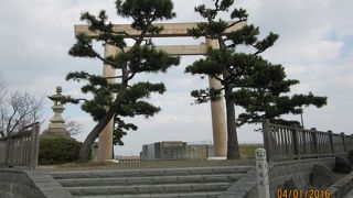 昔の東海道唯一の海路の跡
