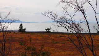 きれいな海岸線