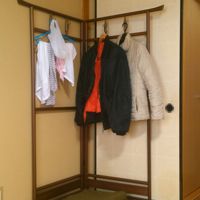 えもんかけがあって嬉しい。